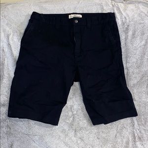 Men’s black shorts